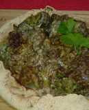 Tarta o Galette de Brócolis y Pimiento Verde.💯