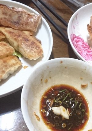 手作大鍋貼 的食譜成品照片