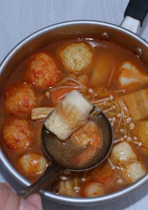 Foto resep Suki yaki kuah tomyam (bumbu sederhana)