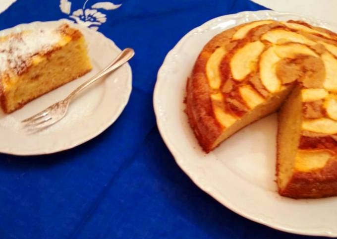 Guida passo passo a Fai Fatto in casa super veloce Torta di mele al profumo di liquore Strega 😋