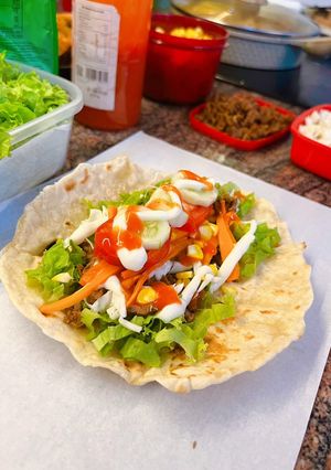 Foto resep Salad wrap