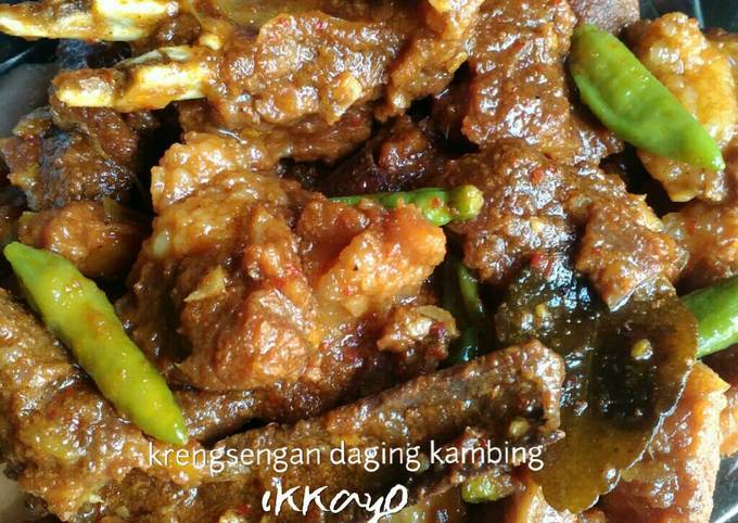 Resep Krengsengan daging kambing #kitaberbagi yang Bikin Ngiler