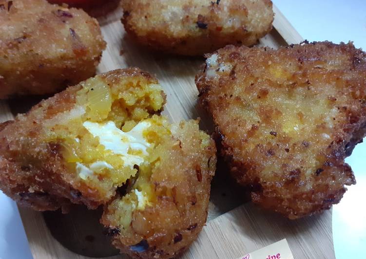 Simple Way to Make Potato cheese bombs