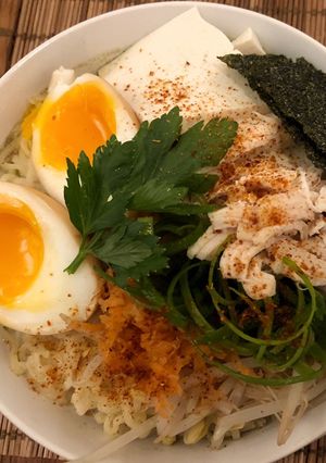 Foto resep Ramen Instant Noodle With Ajitsuke Tamago Egg (Mie Instan ala Ramen)