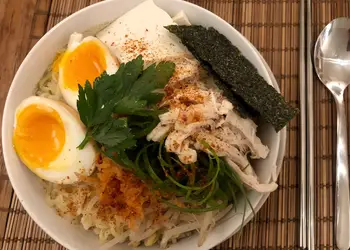 Masakan Populer Ramen Instant Noodle With Ajitsuke Tamago Egg (Mie Instan ala Ramen) Gurih Mantul