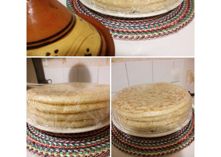 La Recette Pas à Pas MKHANFAR pancake du Maghreb