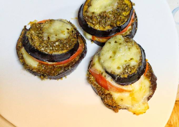 Aperitivo: Melanzane alla parmigiana o berenjena a la parmesana Receta de  LTM6- Cookpad