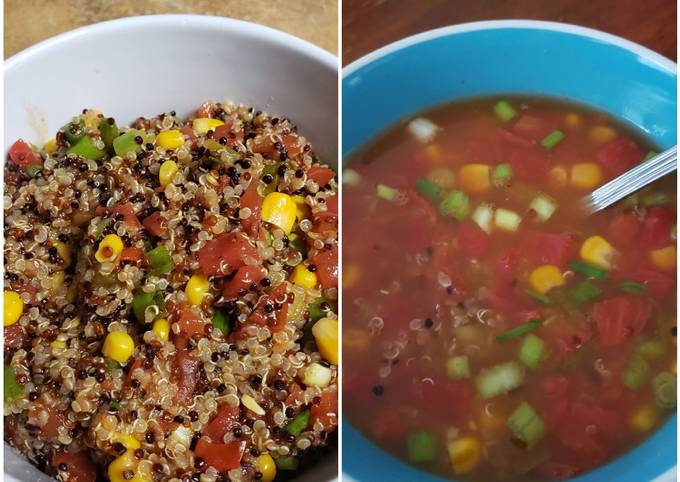 Step-by-Step Guide to Make Favorite Mexican quinoa bowl or soup