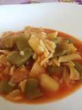 Pasta Mista con Taccole e Patate