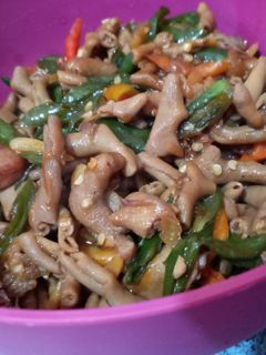 Foto resep Oseng usus lombok ijo