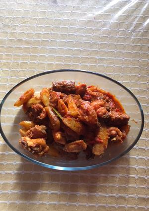 Foto resep Ayam Bumbu Pedas Manis