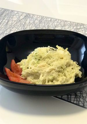 Brokkolis sajtos tészta recept fotója