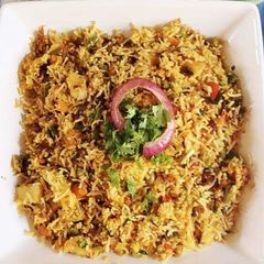 A picture of Mixed Veg Biryani.
