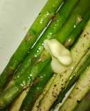 Simple airfyer asparagus 😋😋