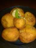 Kroket kentang tahu abal"