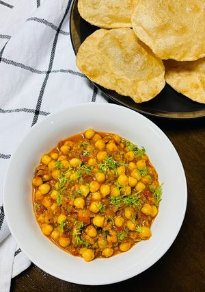 A picture of Chana Masala.