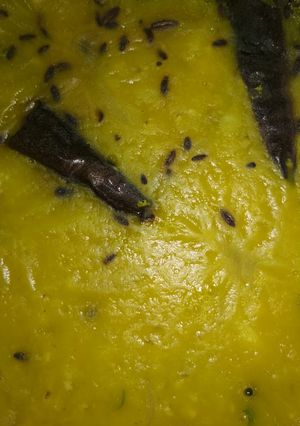 A picture of Arhar daal.