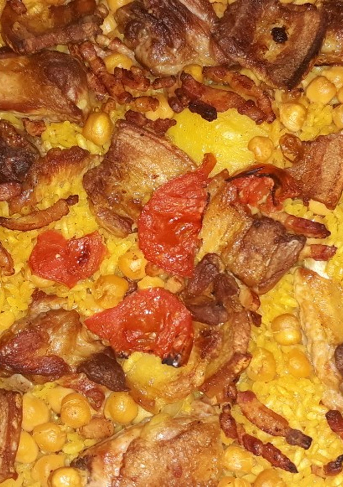 Una foto de Arroz al horno