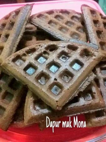 Cara Sederhana Menyiapkan Resep  Waffle kresh! coklat energen yang Enak, Lezat Sekali