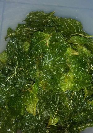 Foto resep Keripik daun bayam gurih & renyah.