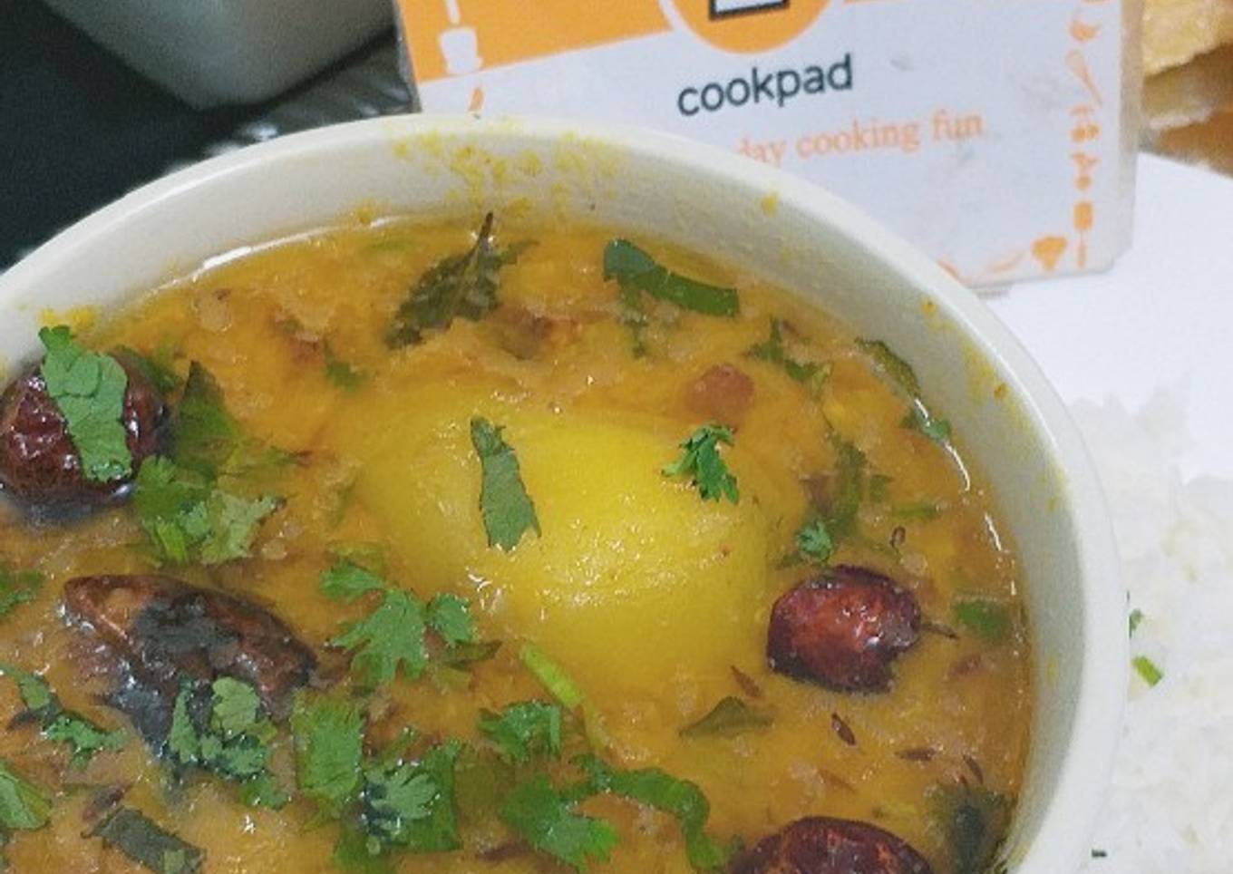 Masoor ke daal tinday