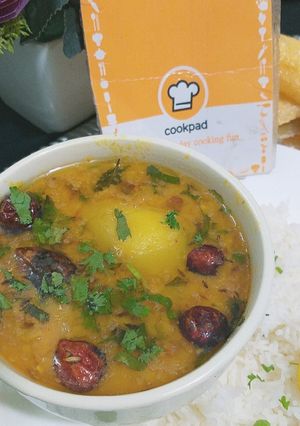 A picture of Masoor ke daal tinday.