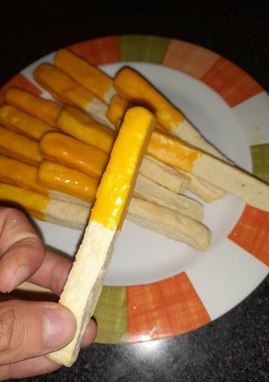 Una foto de Palitos de Galletas de Limón 🍋🍋🍋