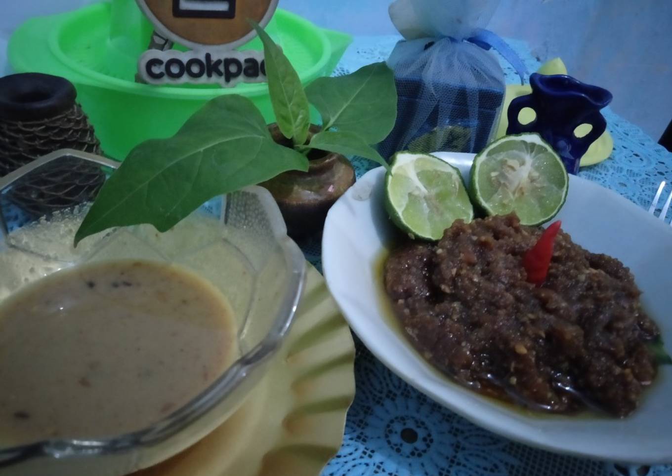 Saos kacang batagor