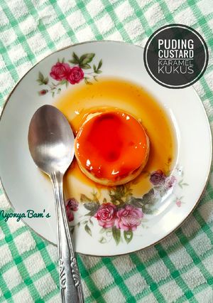 Foto resep Puding Custard Karamel Kukus Simpel dan Mudah