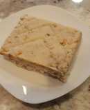 Turrón de nata y nueces