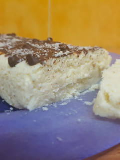 Una foto de Turrón de coco saludable