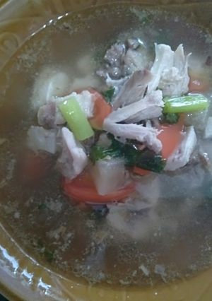 Foto resep Sop ayam kampung sederhana