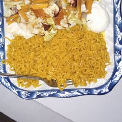 A picture of Stir fry veggies noodles.