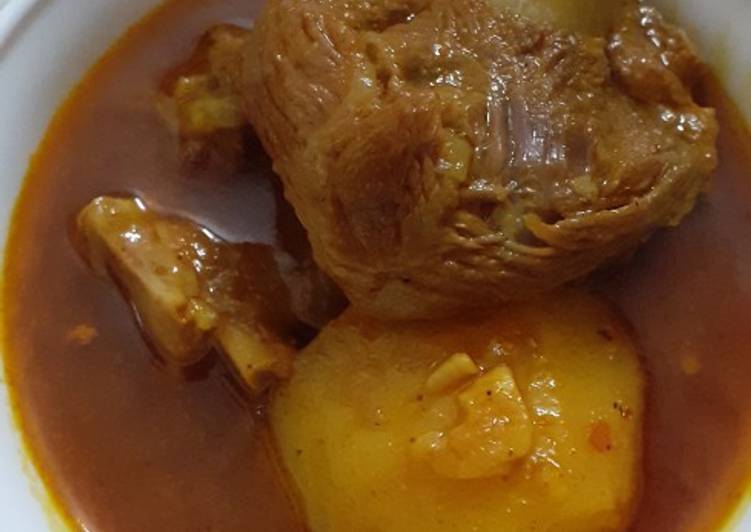 Steps to  Mutton Curry with Potato