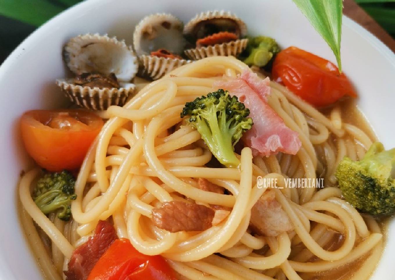 Vegetables Soup Pasta