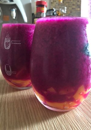 Foto resep Jus Naga Jelly