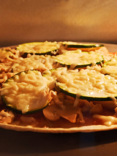 Una foto de Pizza rápida y saludable