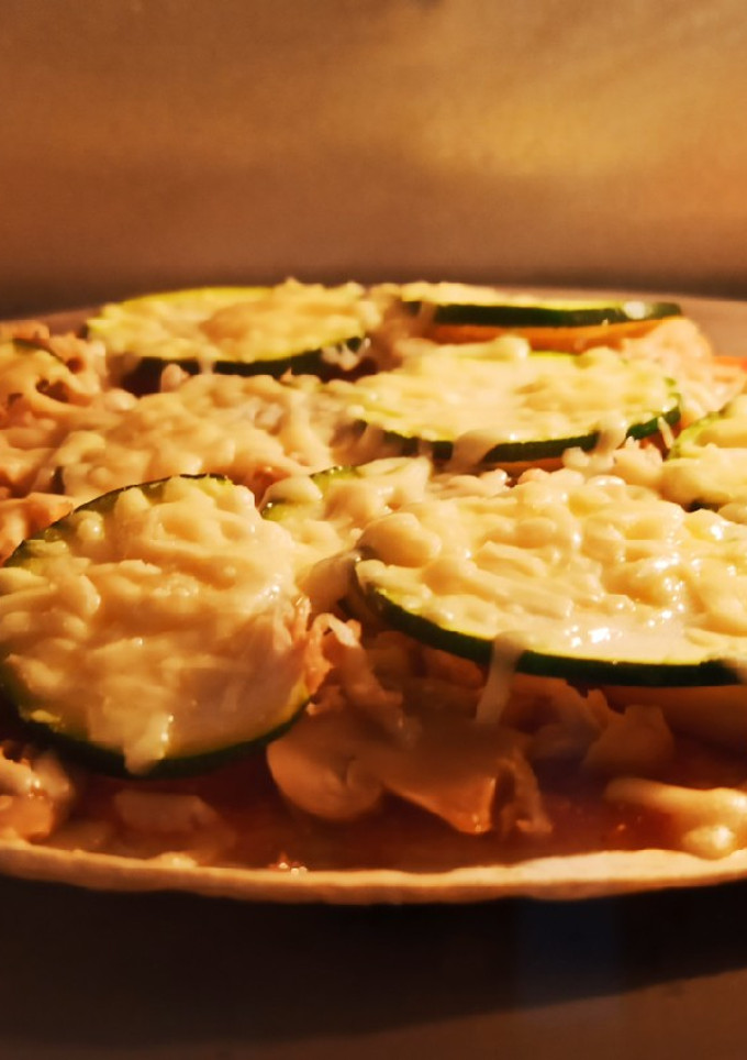 Una foto de Pizza rápida y saludable