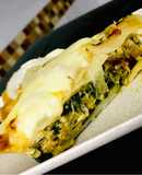 EMPANADA DE 🥬ESPINACAS🥬 Y 🐟ATÚN🐟 A LA 🍕FUGAZETA🍕
