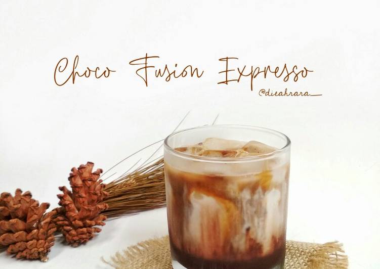 Resep Mudah Choco Fusion Expresso a.k.a Coklat Kopi Susu Sedap Nikmat