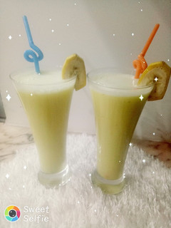 صورة لوصفة شربات الليمون والموز 🍋🍌