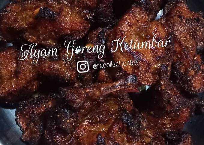 Ayam Goreng Ketumbar Bumbu Sederhana tanpa Ribet