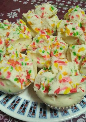 Foto resep Bolu kukus ketawa rainbow
