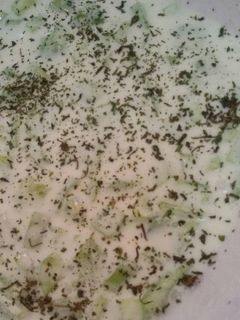 صورة لوصفة خيار بلبن