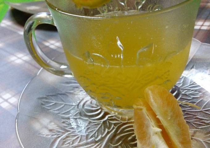 Resep Jeruk peras Madu Hangat sederhana 😊🍊 oleh Ende Siti