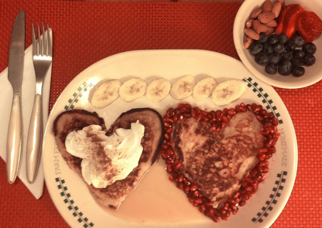 How to Prepare Perfect Valentines day Wholewheat Buttermilk Pancakes