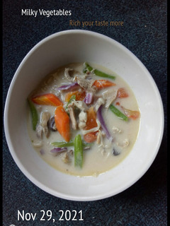 Foto resep Milky Chicken Vegetables Soup