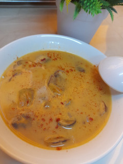 صورة لوصفة شوربة الفطر 🍄😋