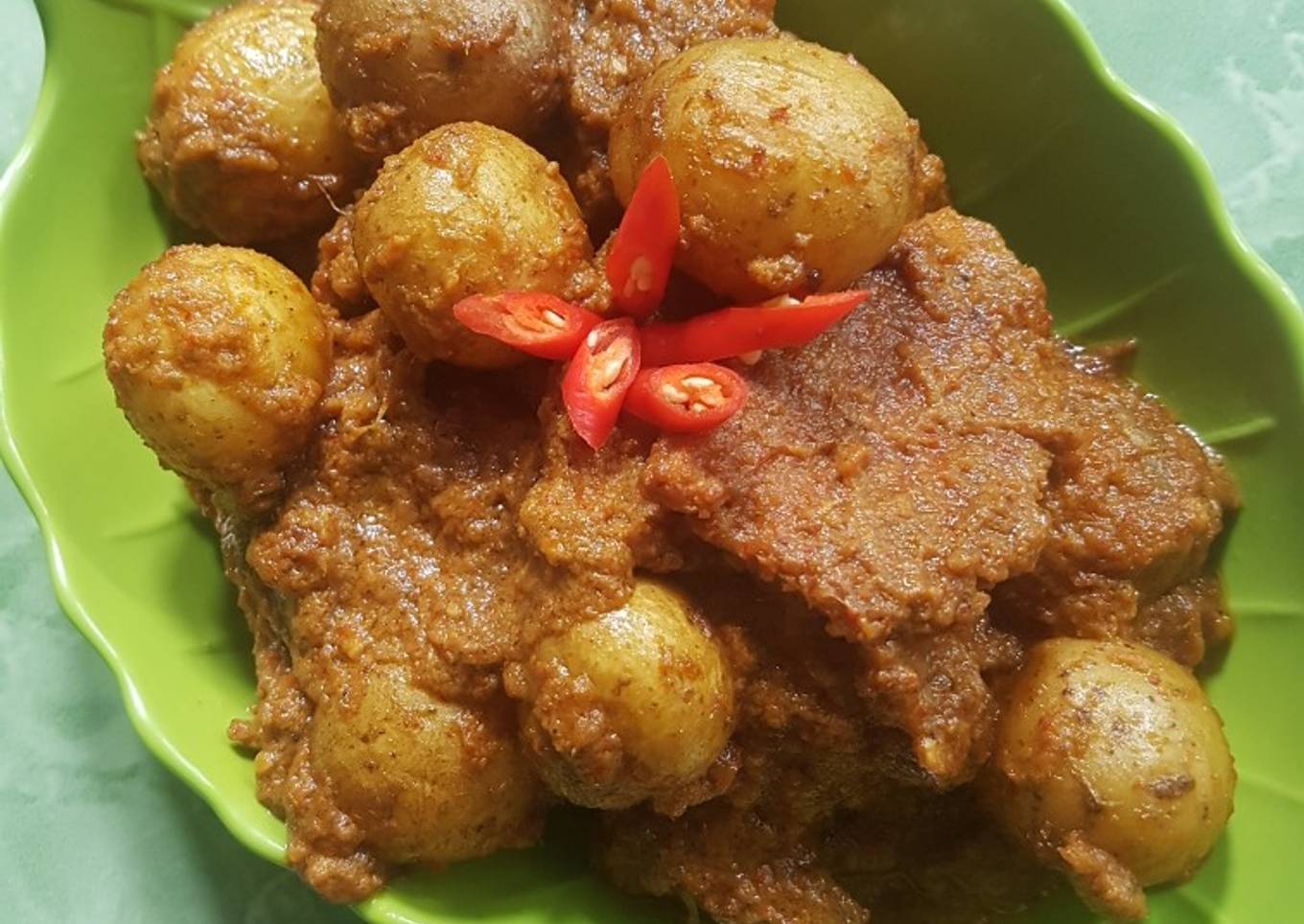 Rendang Kentang Mini rasa Nendang