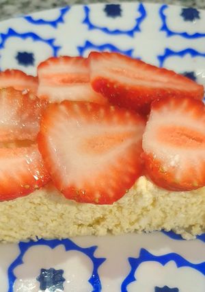 Una foto de Cuadritos keto de ricota